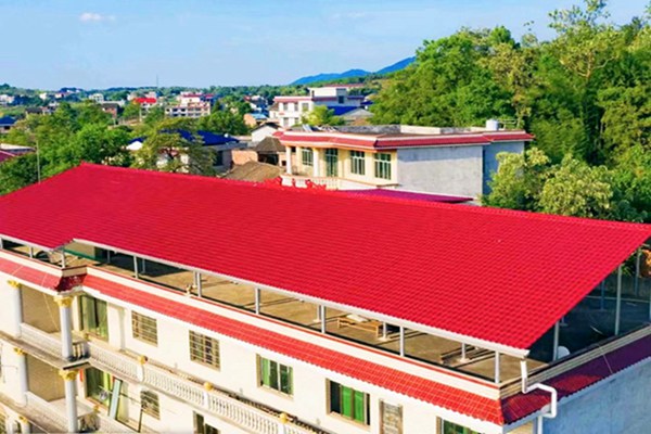 常德為什么現在到處都在大力的提倡屋面建材樹脂瓦