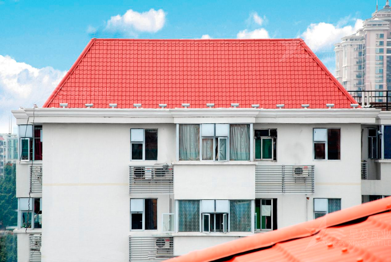 常德自建房120平方的房子屋頂用合成樹脂瓦大概多少錢？