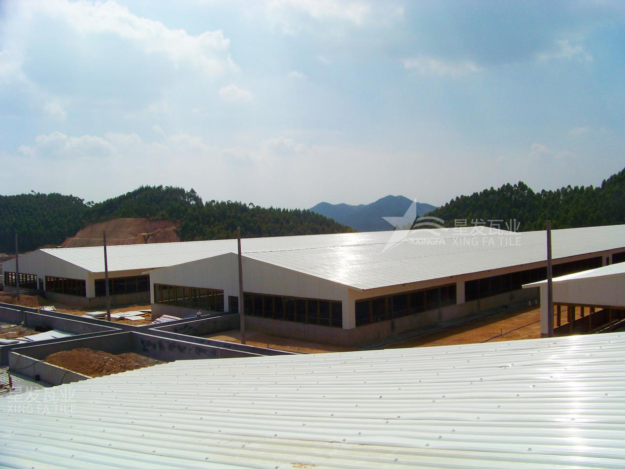 常德合成樹脂瓦施工安裝用什么材料搭建架子，常德鋼結構搭建樹脂瓦