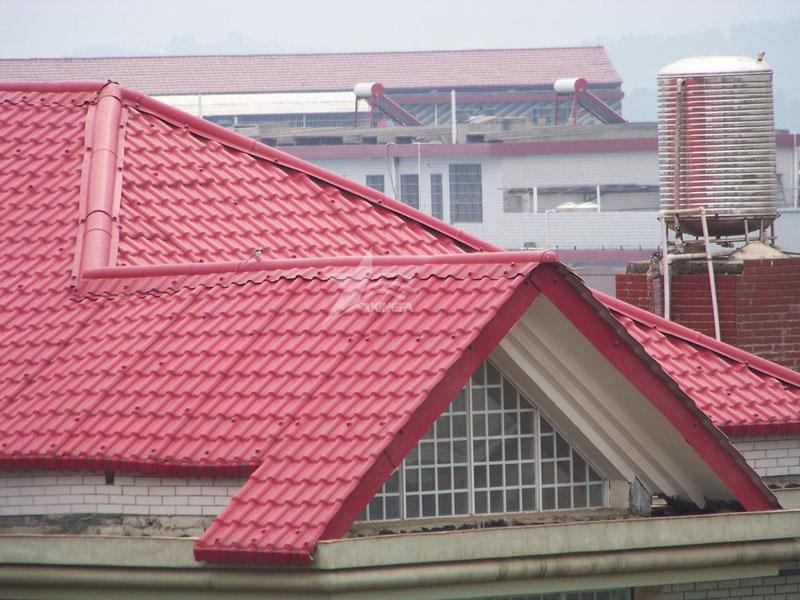 新型屋面建材常德合成樹脂瓦，傳統建筑用瓦的傳承替代建筑材料