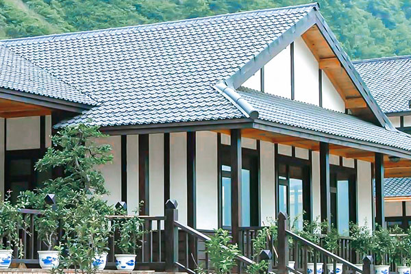 常德農(nóng)村自建房的明智選擇：常德合成樹脂瓦