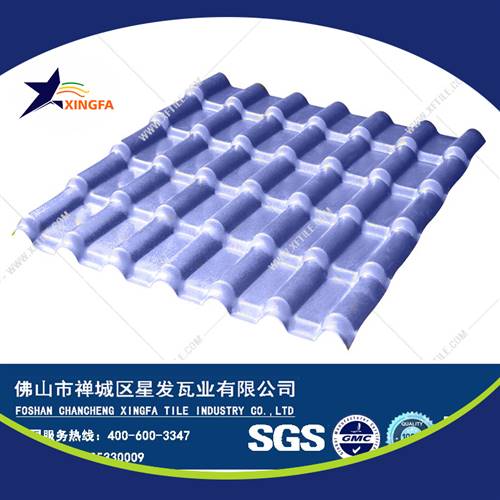 市政改造工程用ASA樹脂波浪瓦 防腐抗污隔熱塑料樹脂瓦 常德環氧樹脂瓦廠家生產零售